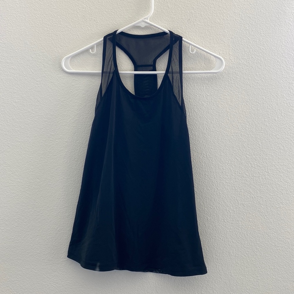 Black Lululemon tank top